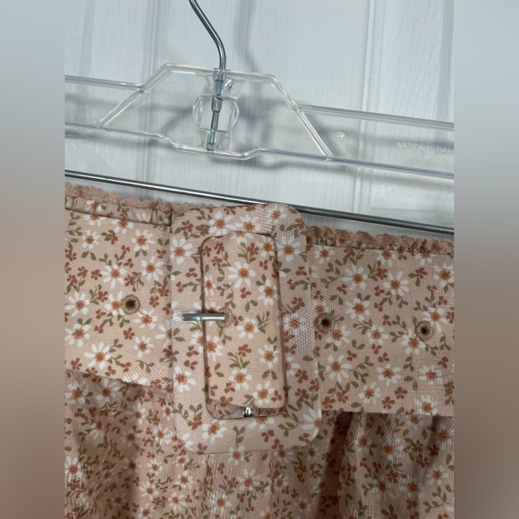 Show Me Your Mumu Miley Midi Skirt Tiered Ditsy Daisy Yellow Floral Medium - Picture 4 of 6